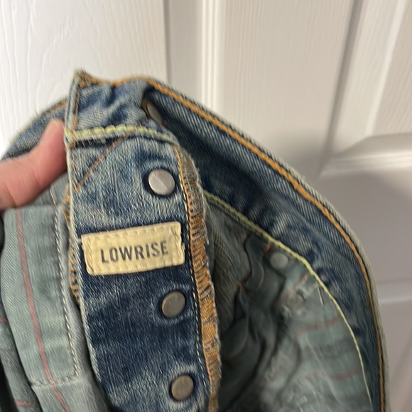 Abercrombie and fitch vintage men’s jeans w32 l30 low rise - Picture 11 of 11